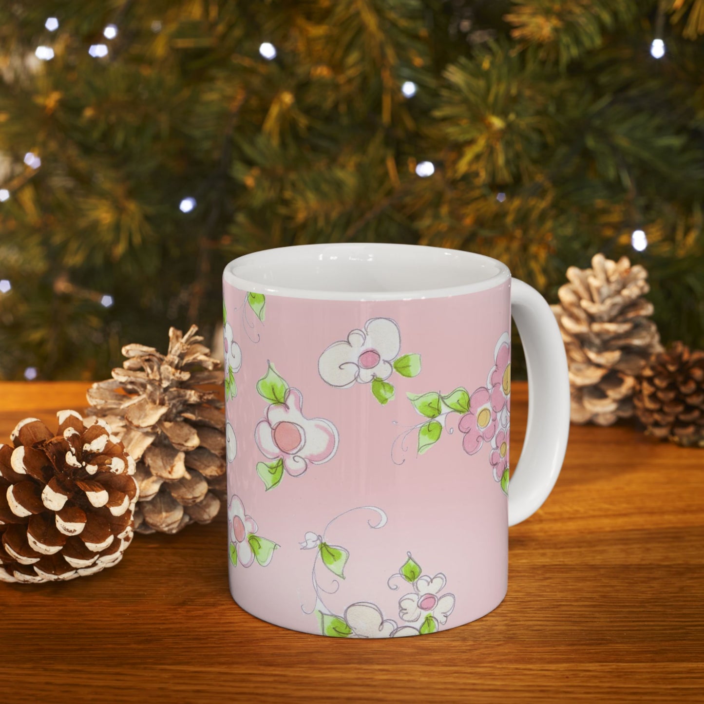 Precious Posies Pink Cup