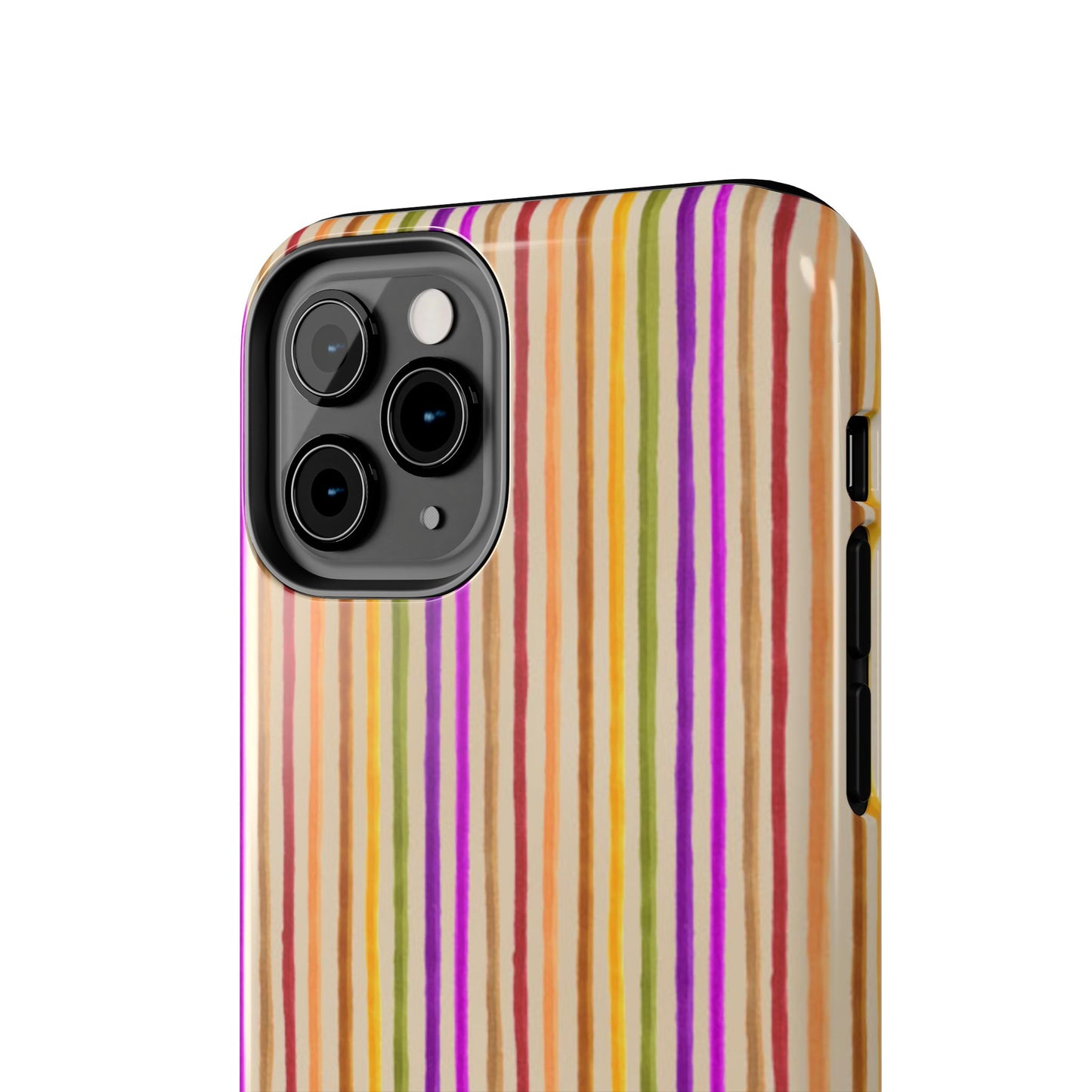 Spice Stripe Muslin Phone Case