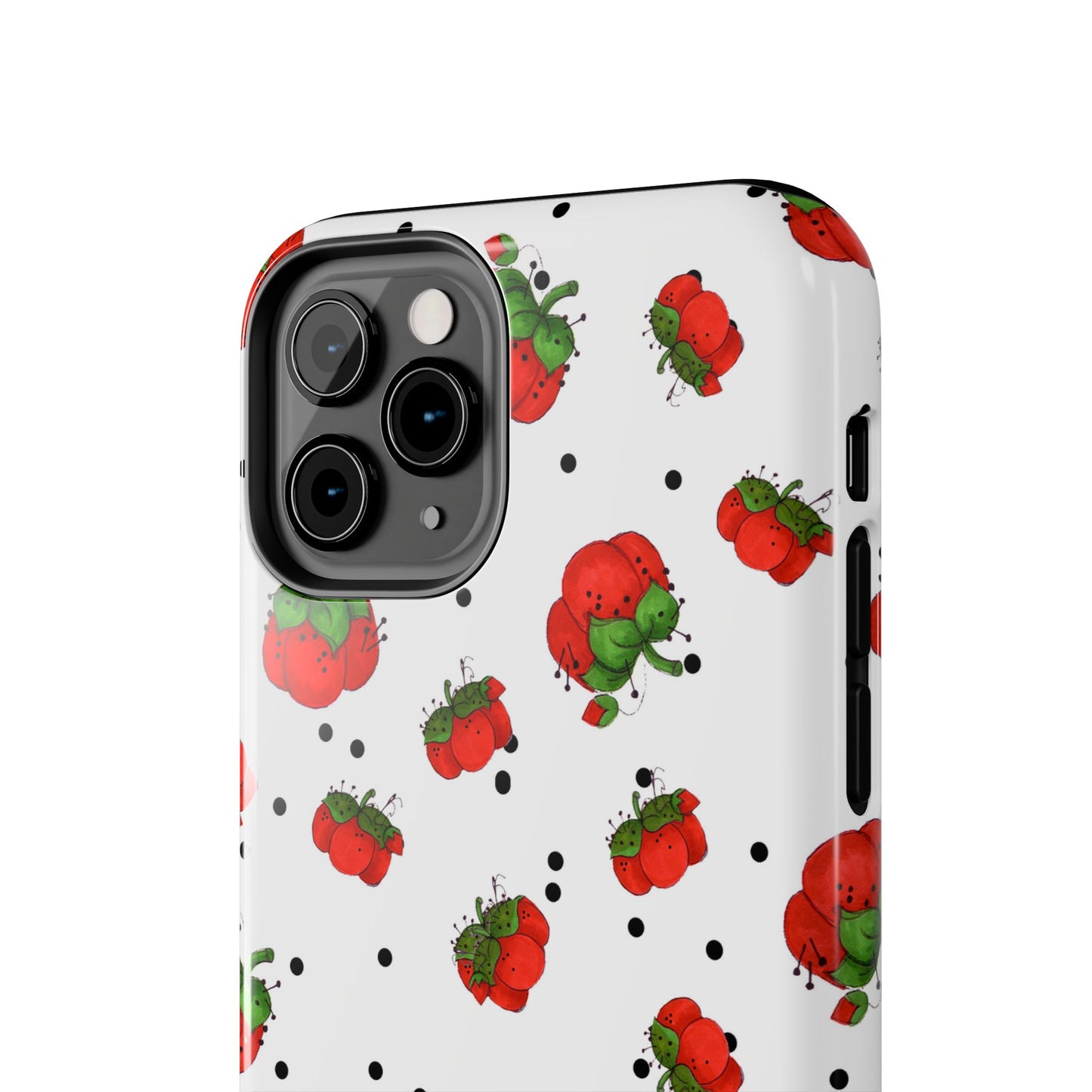 Pin Dots White Phone Case