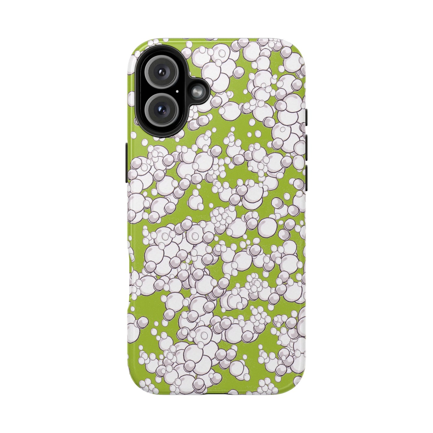 Bubble Dots Green Phone Case