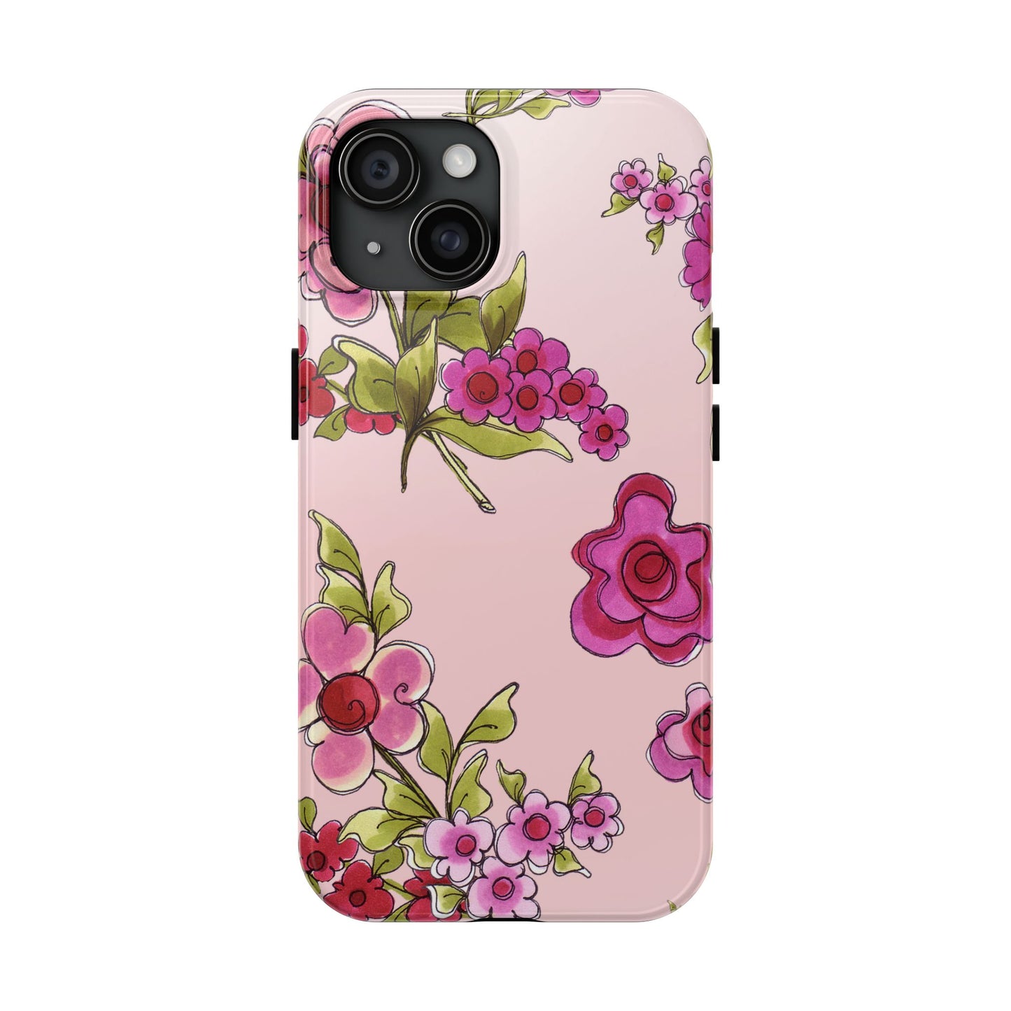 Jumbo Floral Pink Phone Case
