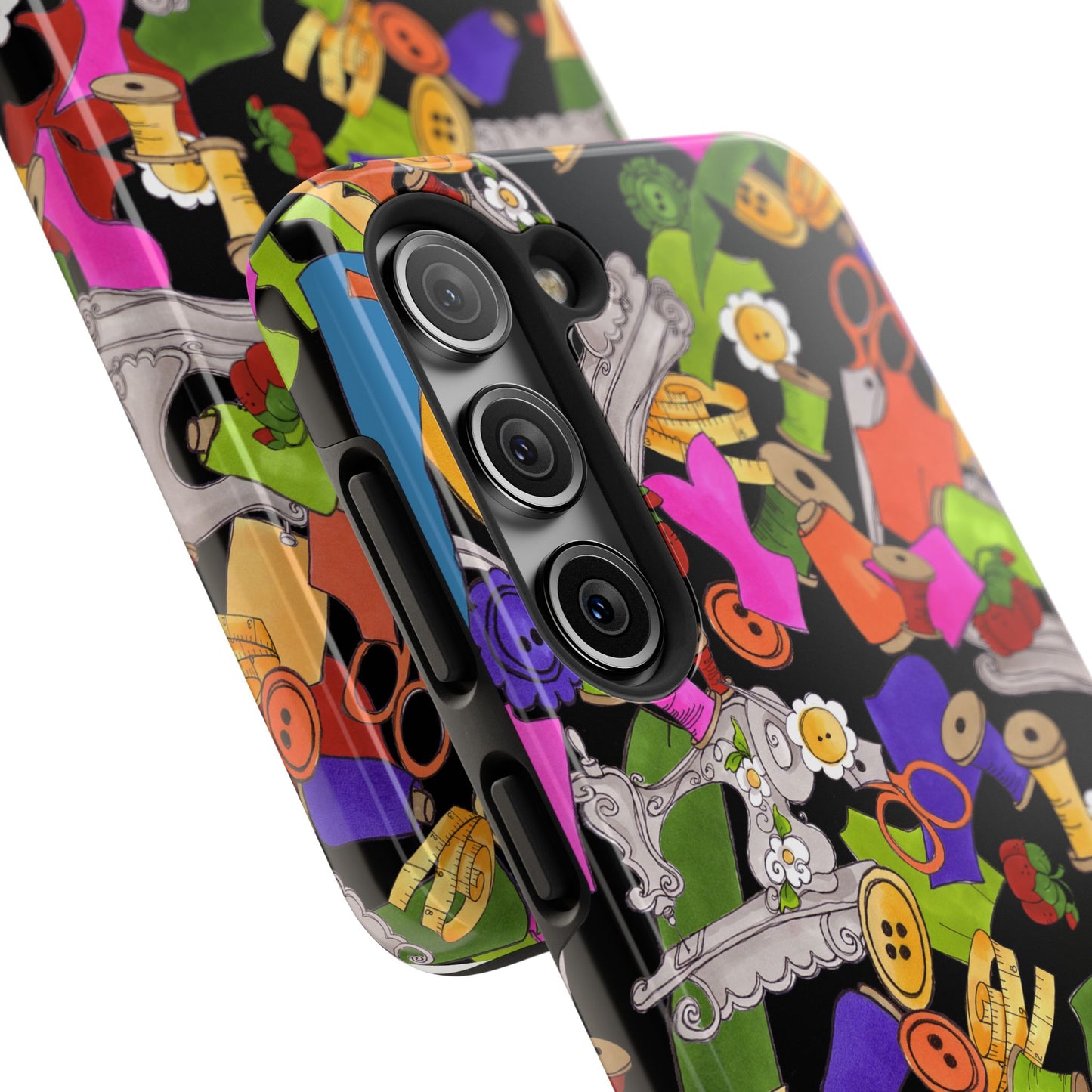 Kaleidasew Black Phone Case