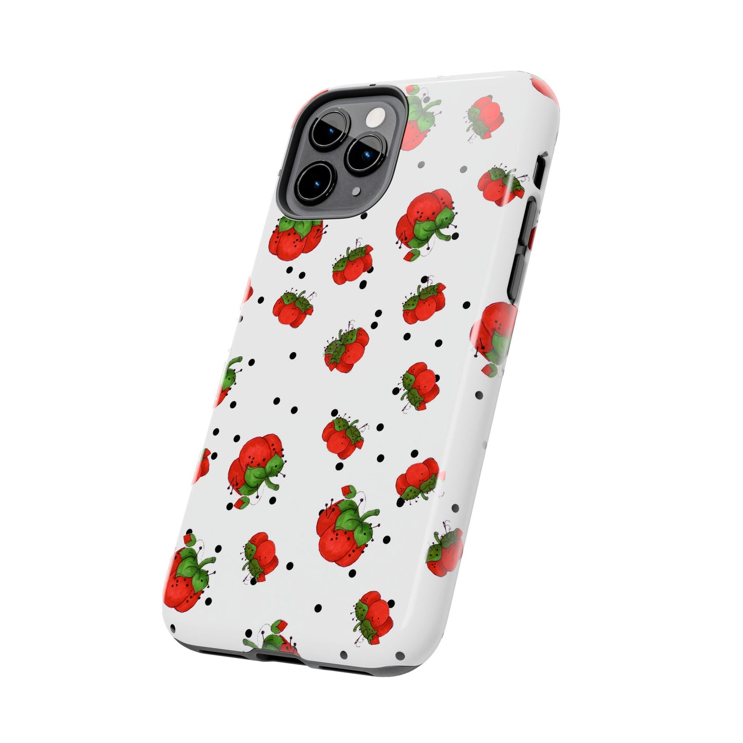 Pin Dots White Phone Case