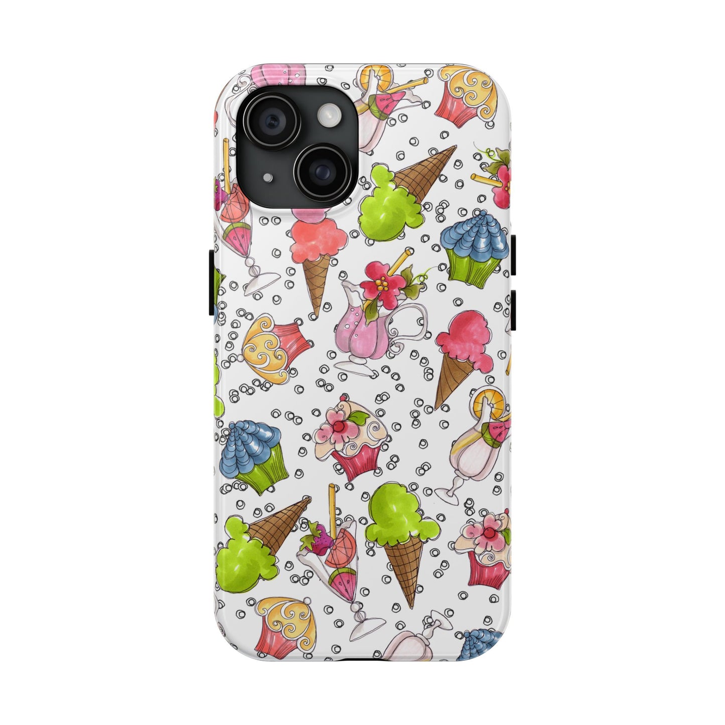 Resort Food White Phone Case