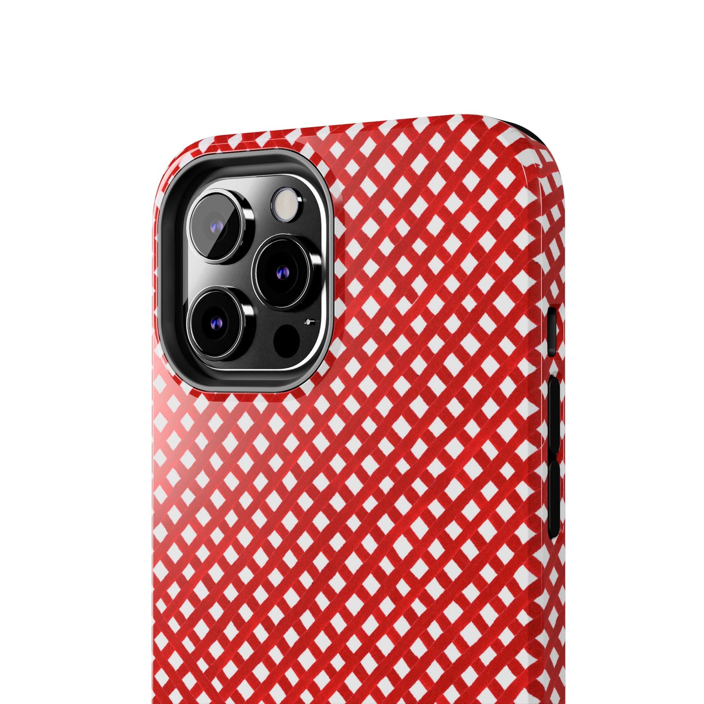 Trellis Check Red Phone Case
