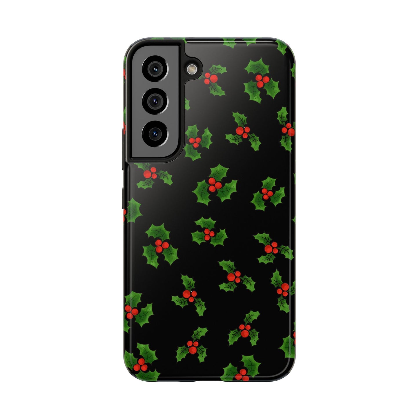 Lotsa Holly Black Phone Case
