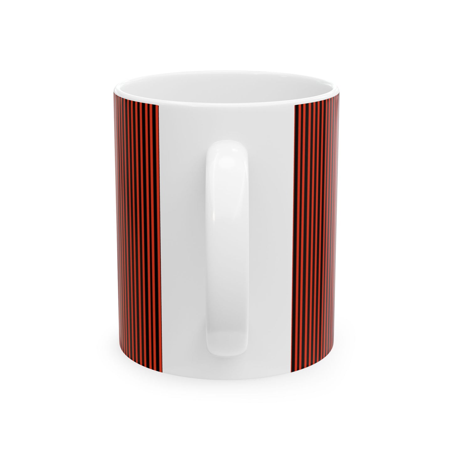 Pin Stripe Red / Black Cup