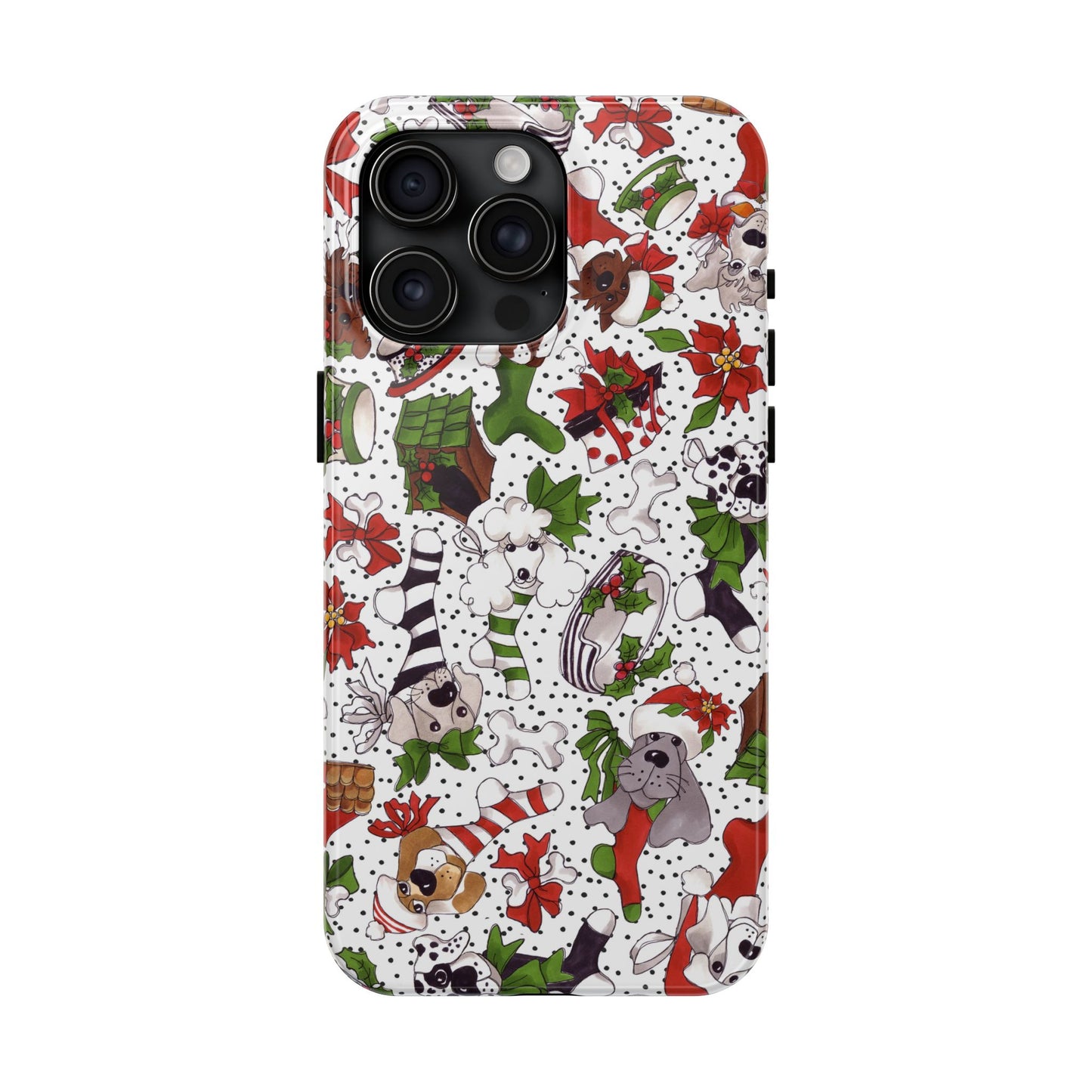 Holiday Fun Toss White Phone Case