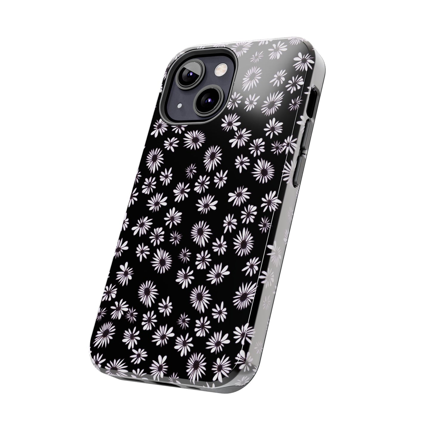 Random Daisy Black / White Phone Case