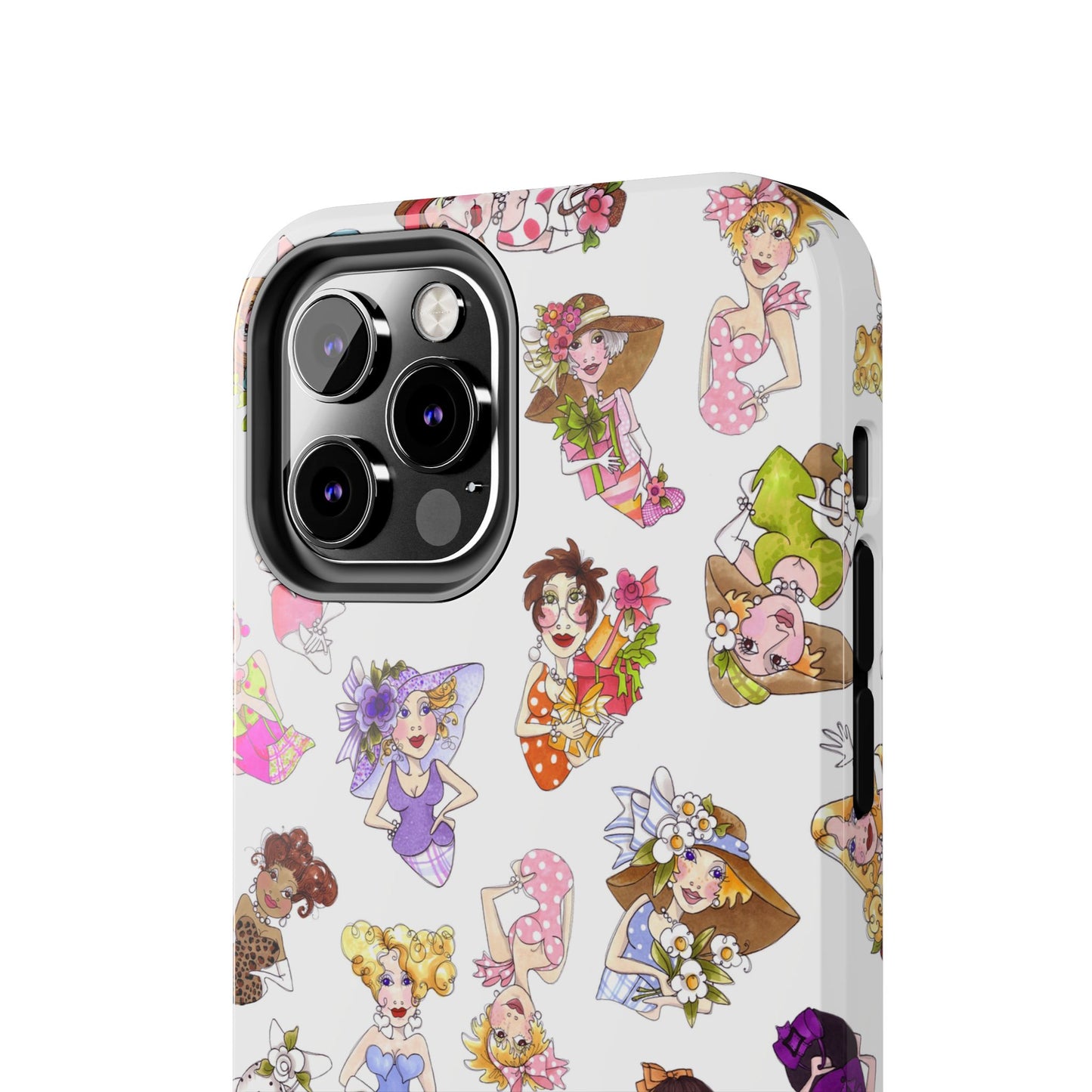 Fast Women Tossed White Phone Case