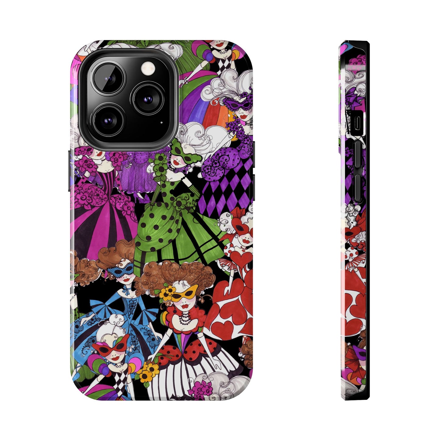 Crowded Dance Floor Black Phone Case