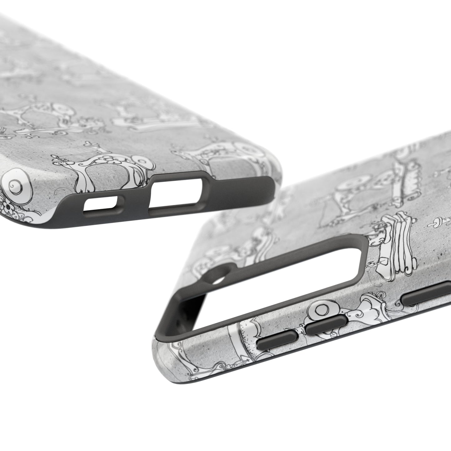 Machination Silver Phone Case