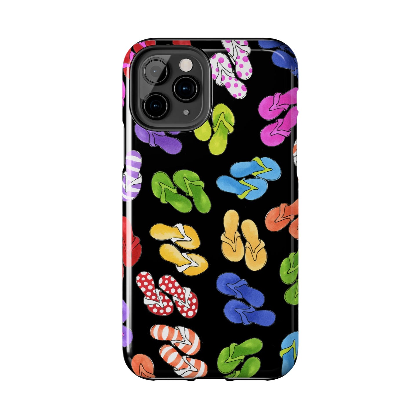 Fun Flops Black Phone Case
