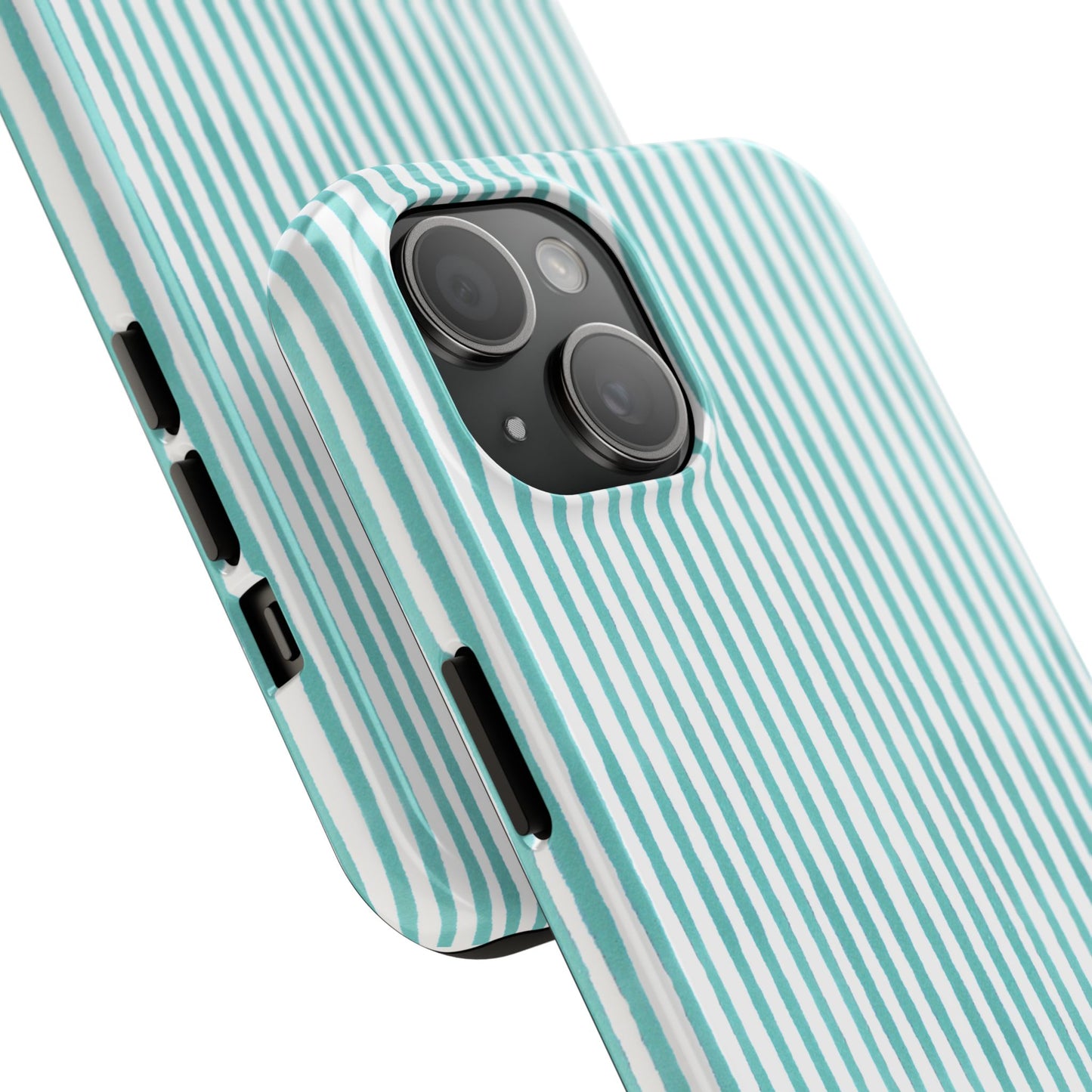 Lazy Stripe Turquoise Phone Case