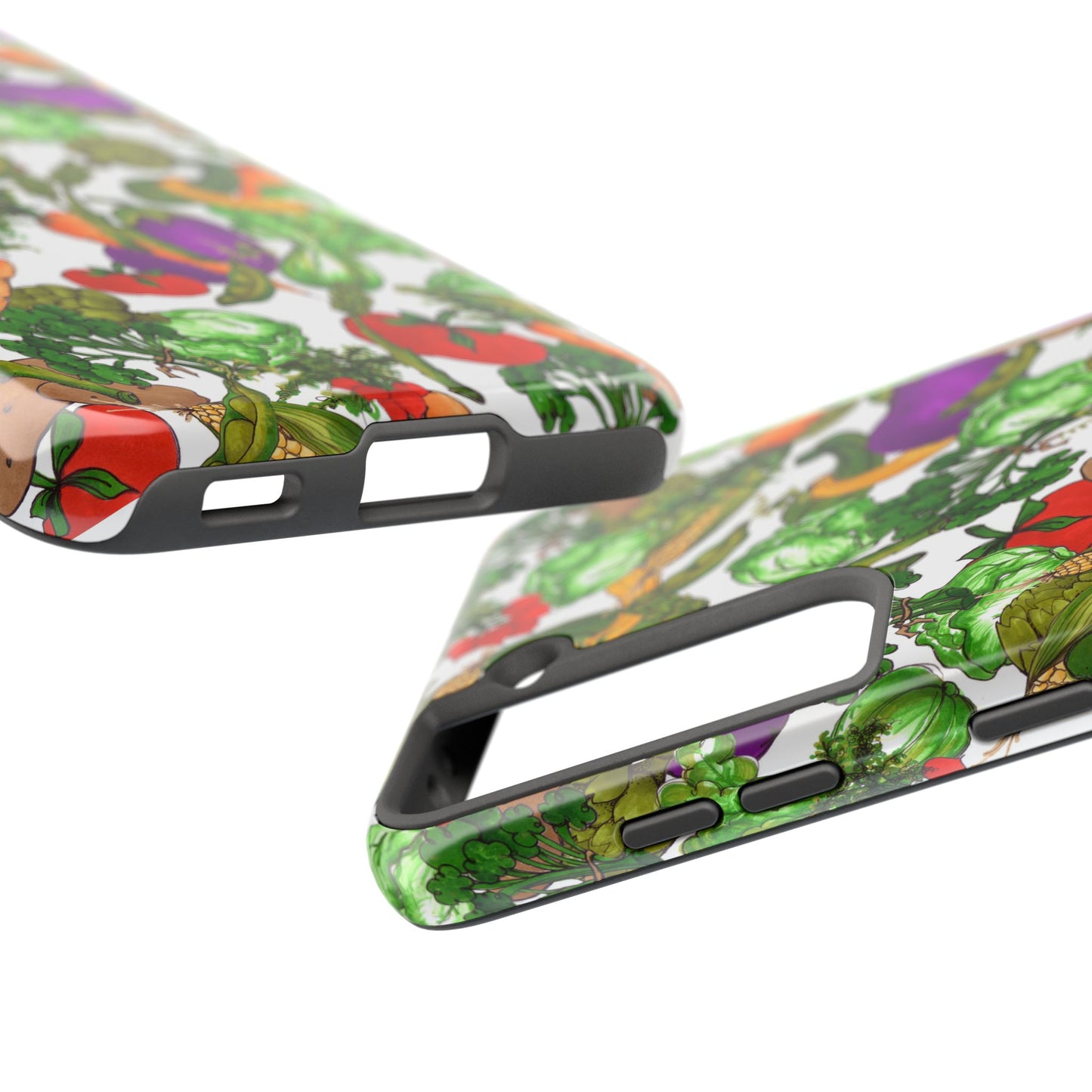 Veggie Jungle White Phone Case