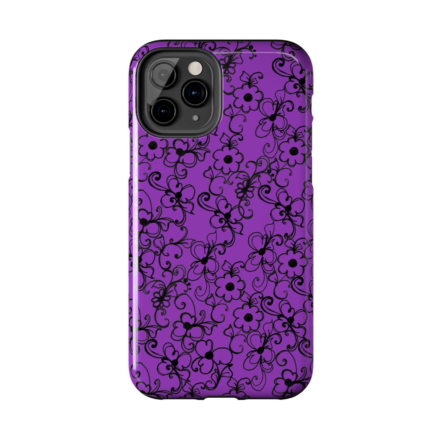 Daisy Jungle Purple Phone Case