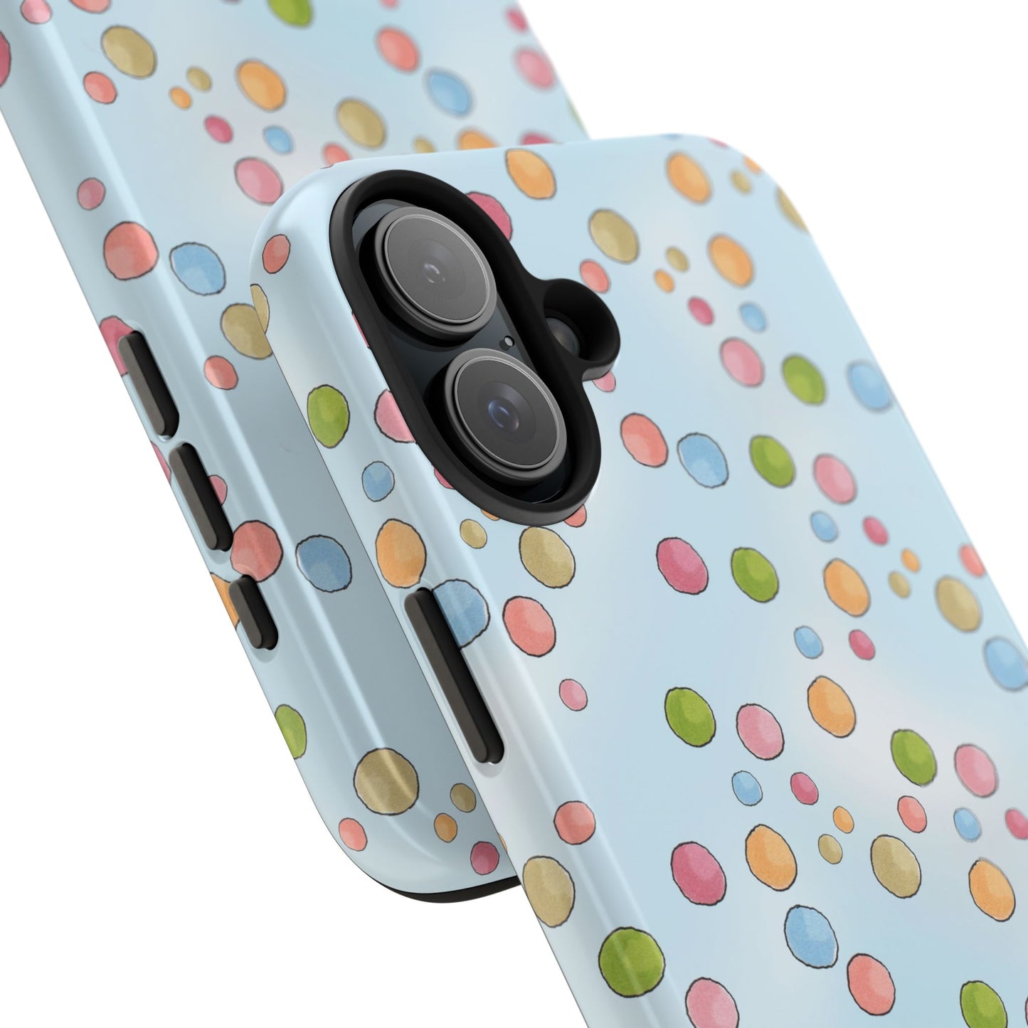 Clown Dots Blue Sky Phone Case