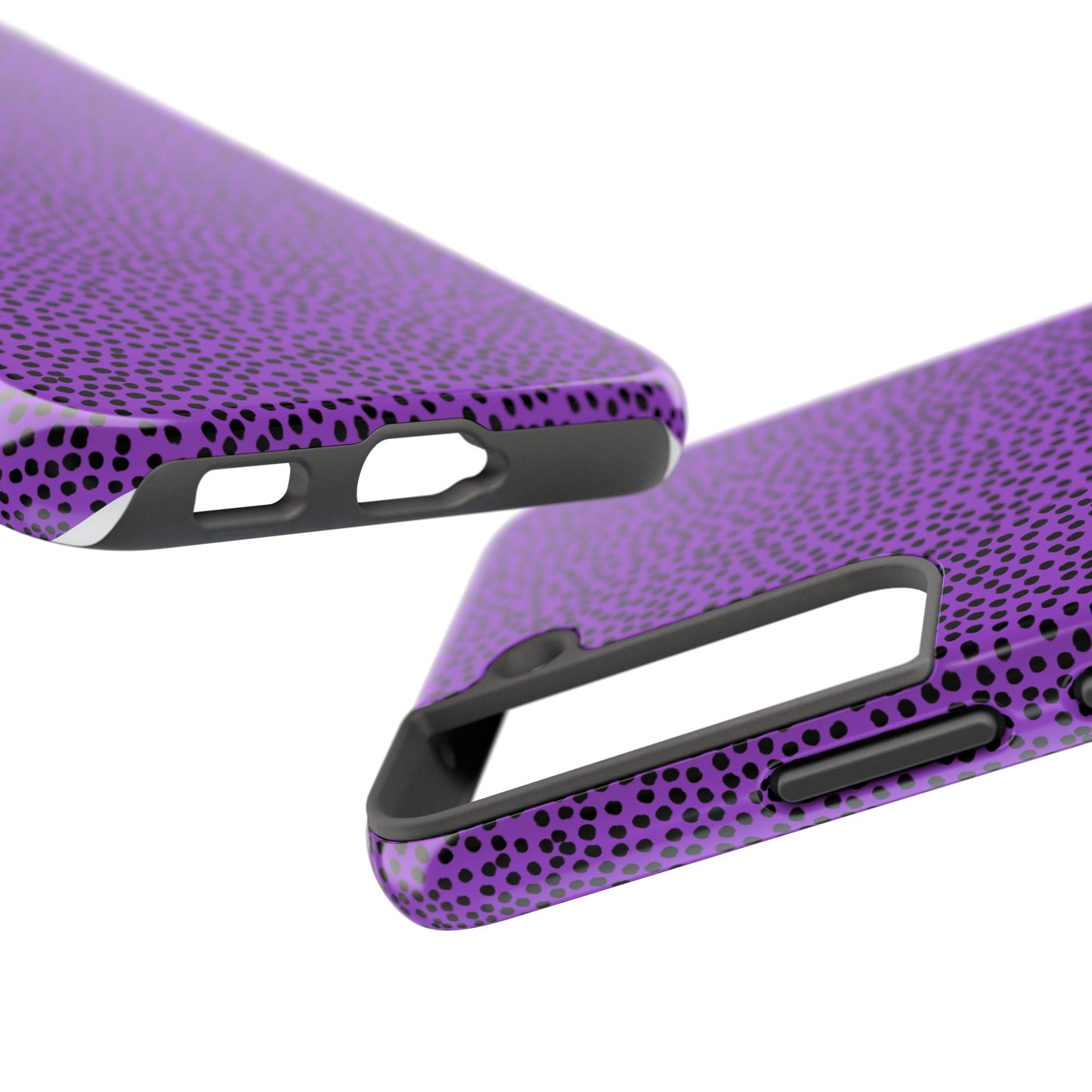 Gypsy Dots Purple / Black Phone Case