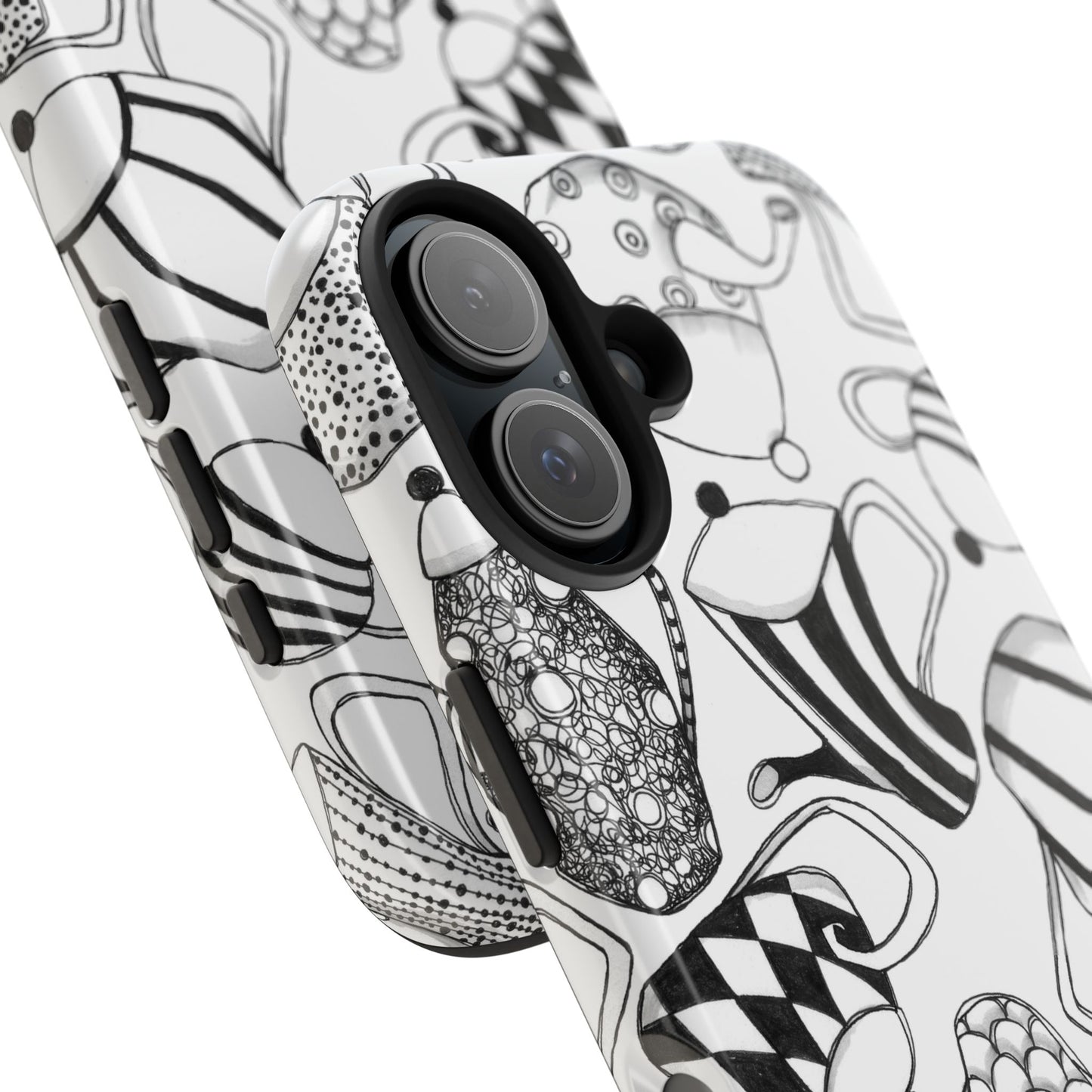 Coffee, Tea Anyone? White Phone Case