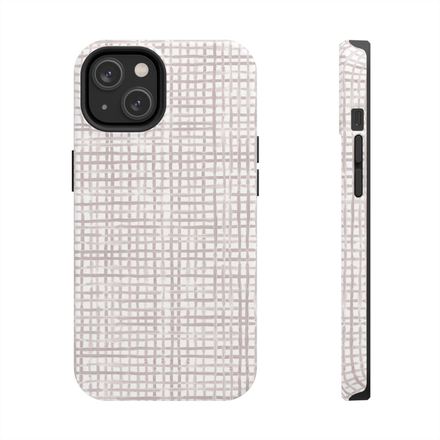 Gingham Gray Phone Case