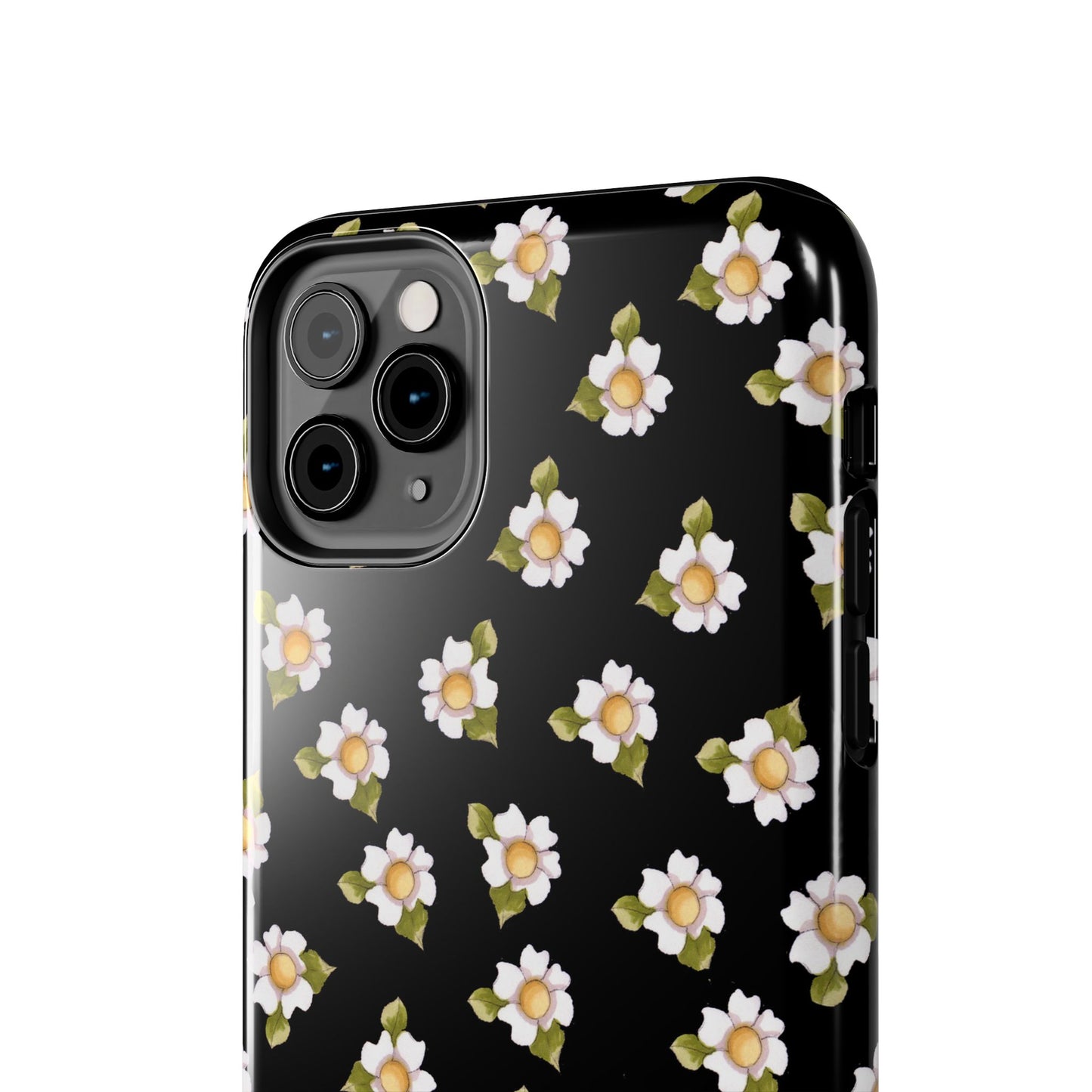 Daisies Black Phone Case
