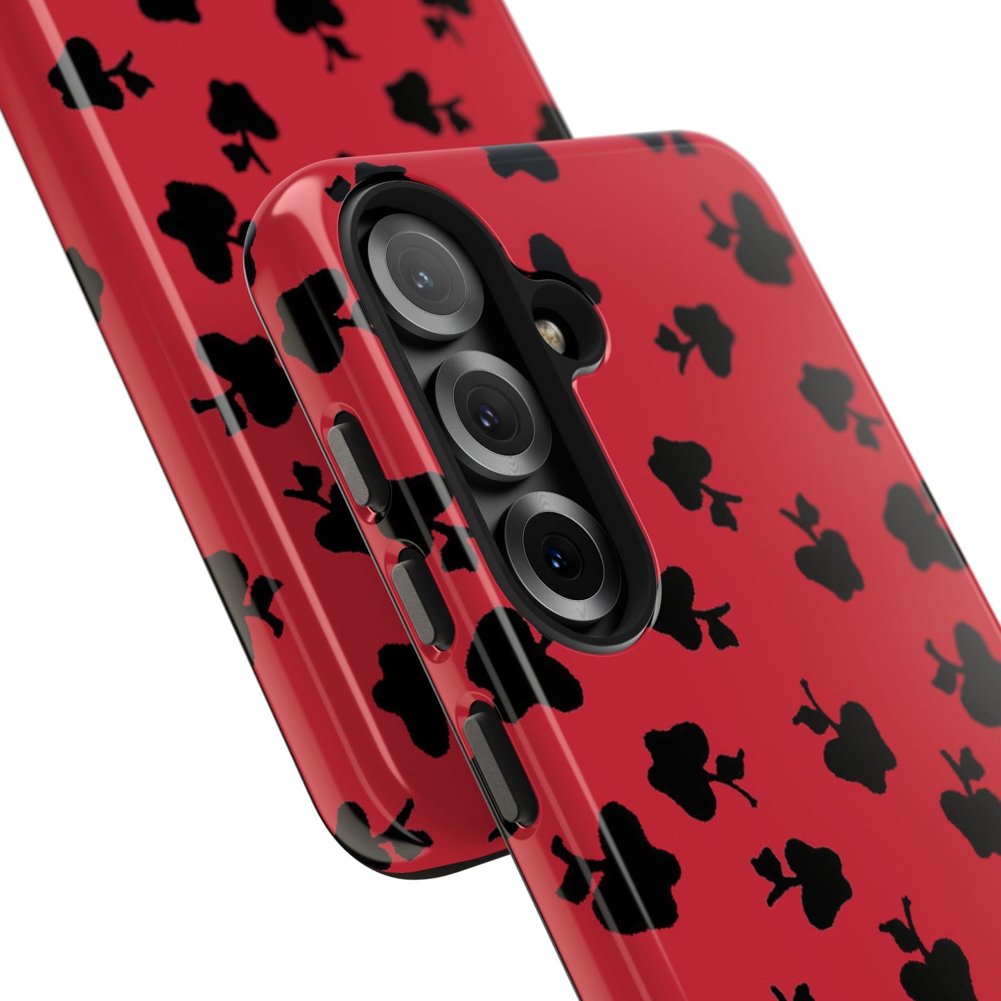 Happy Apples Red / Black Phone Case