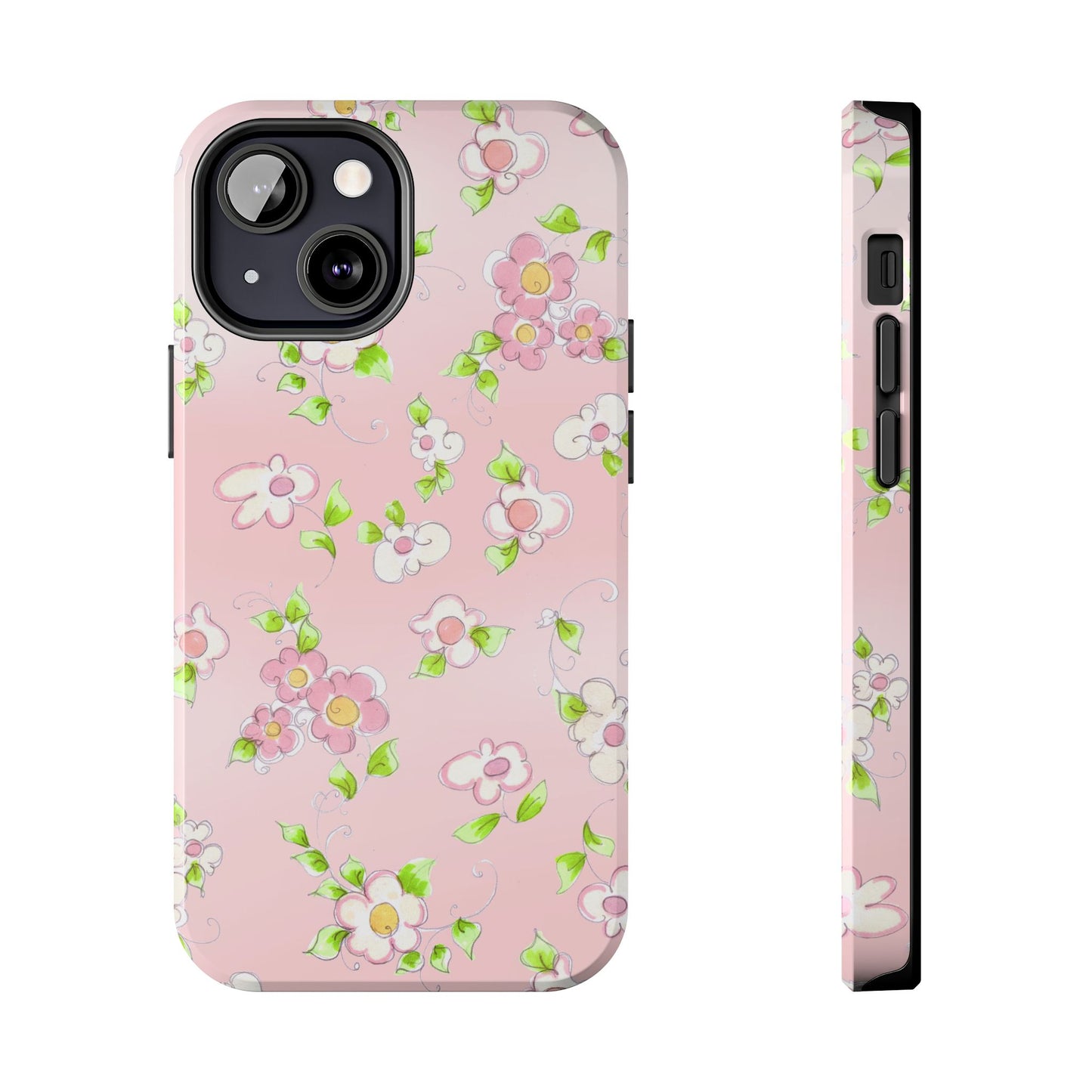 Precious Posies Pink Phone Case