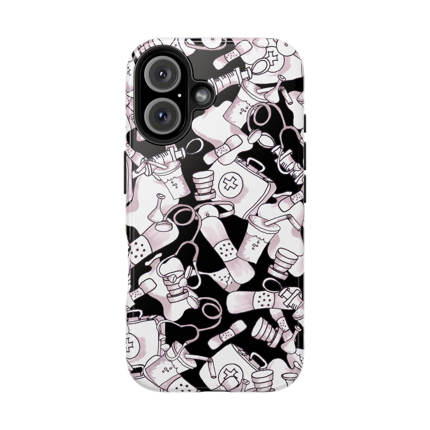 Med Stuff Black Phone Case
