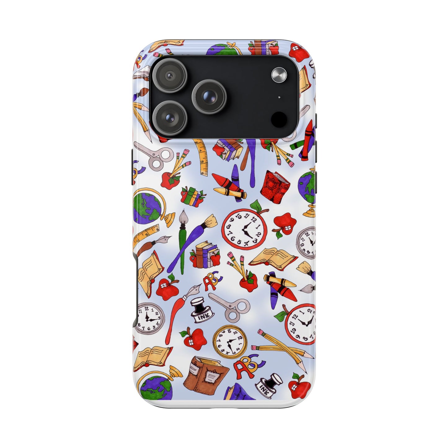 School Stuff Blue Sky Phone Case