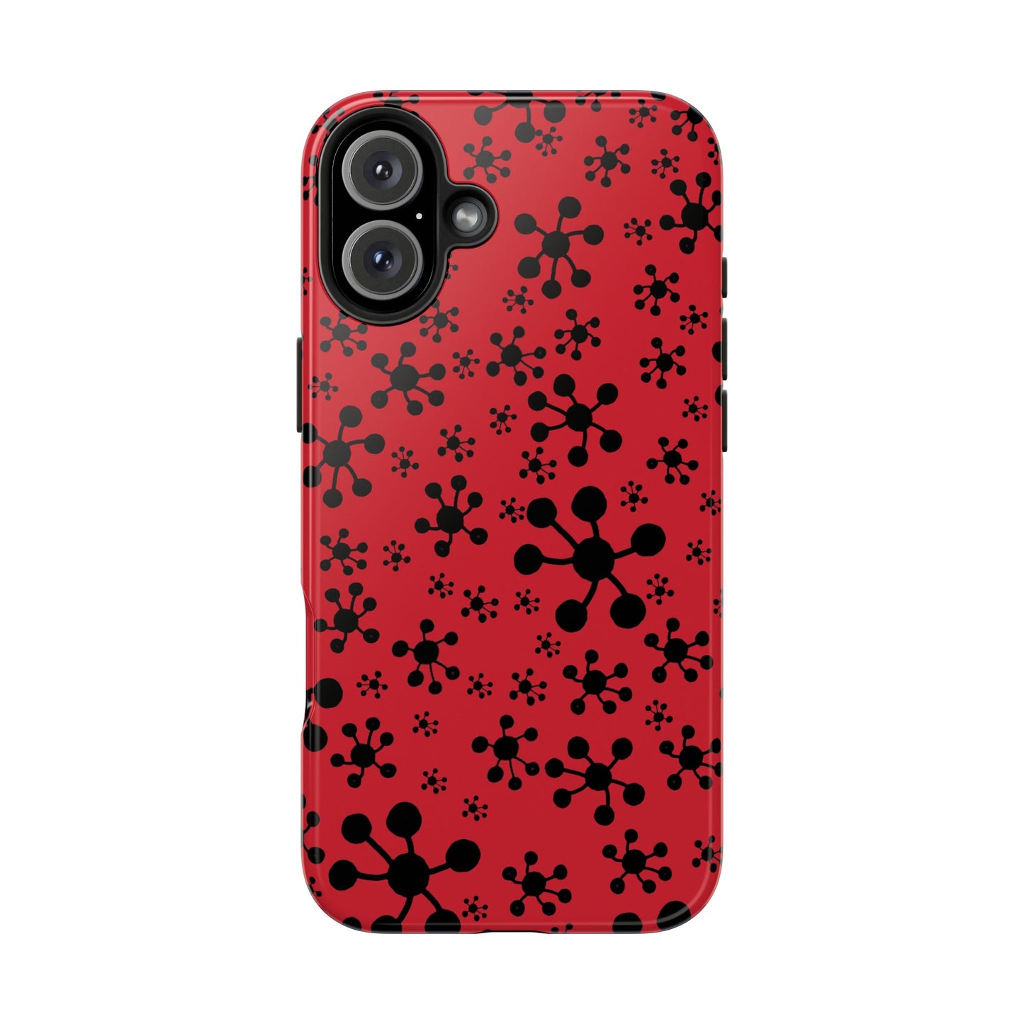 Jacks Red / Black Phone Case
