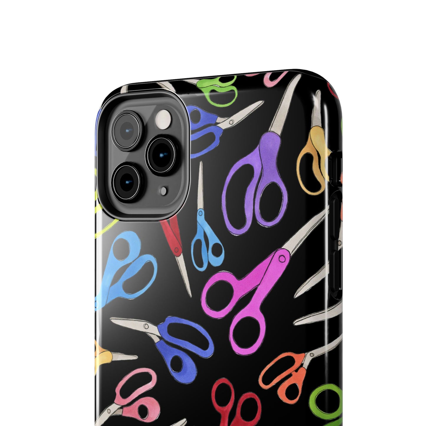 Shear Fun Black Phone Case
