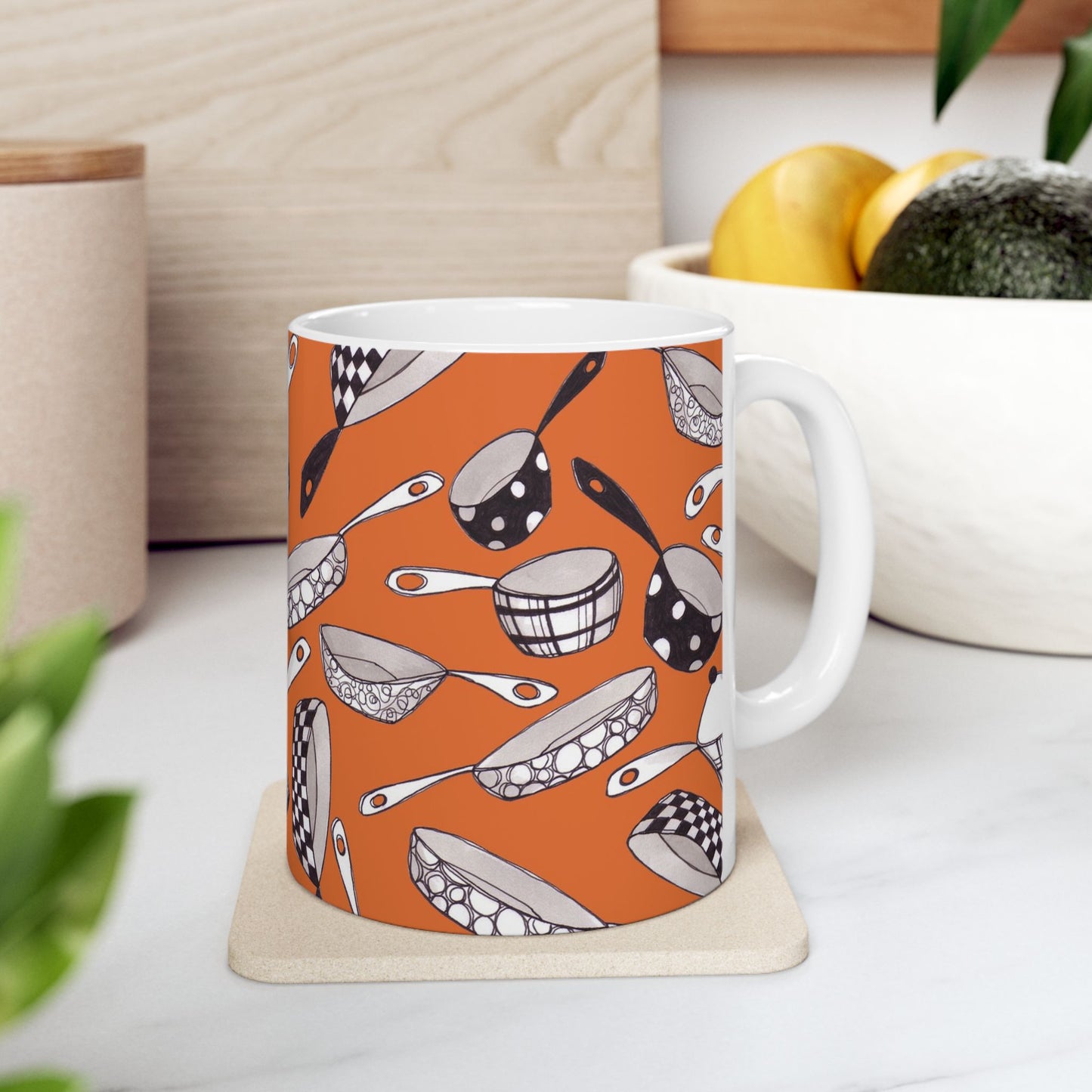 Pots & Pans Flyin' Orange Cup