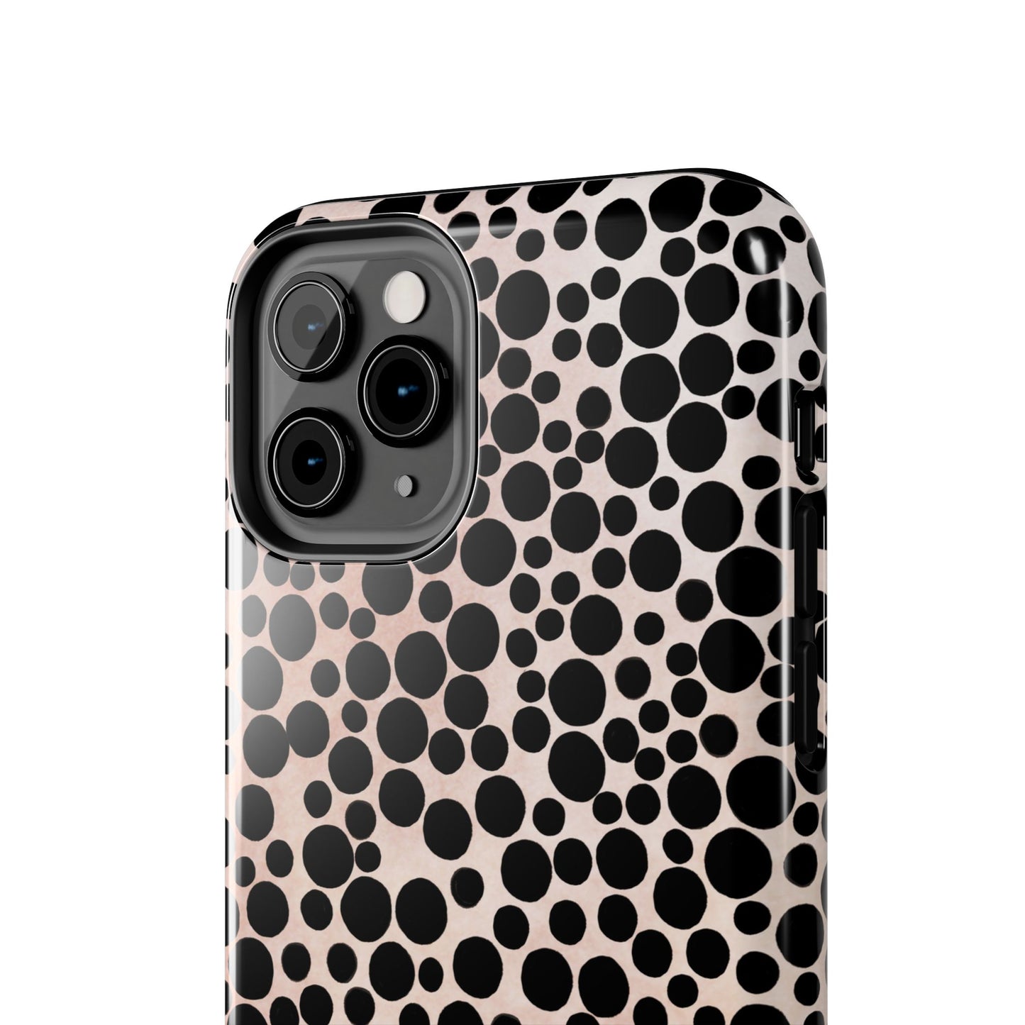 Felt Dots Pink Phone Case