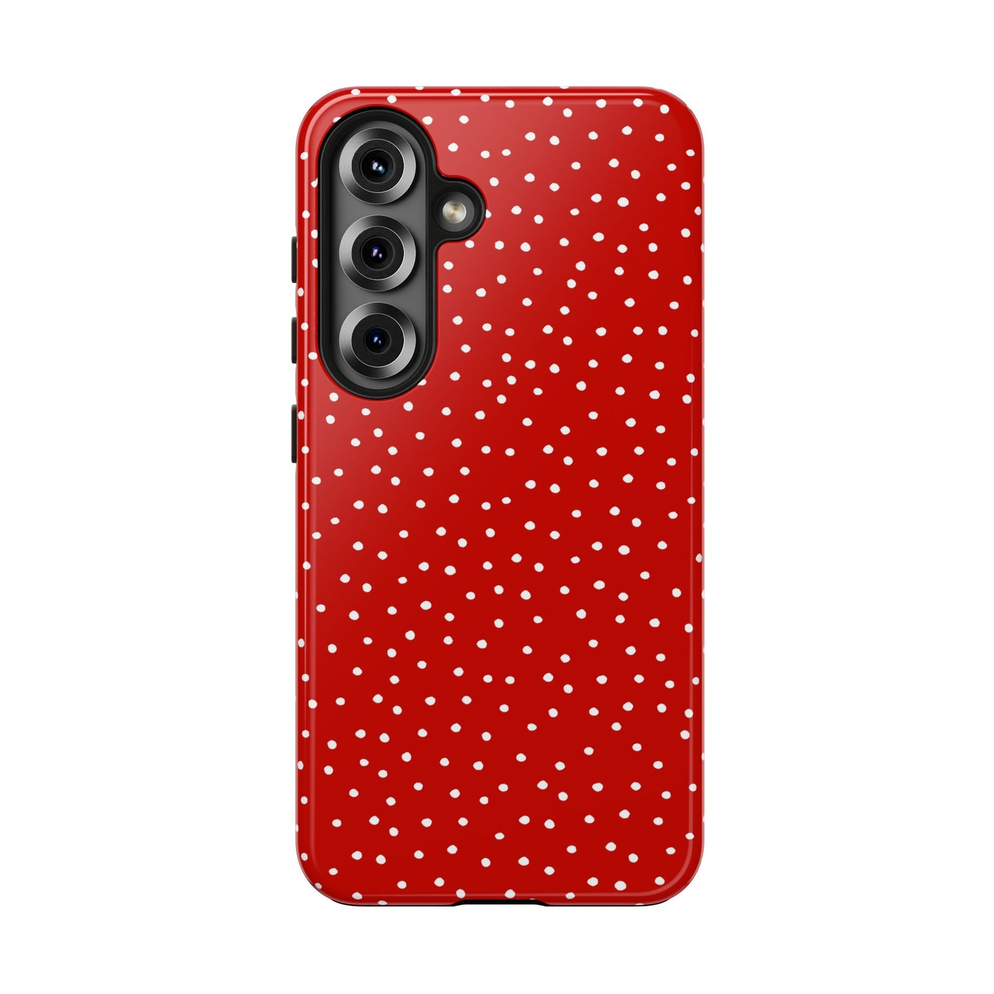 Dinky Dots Red / White Phone Case