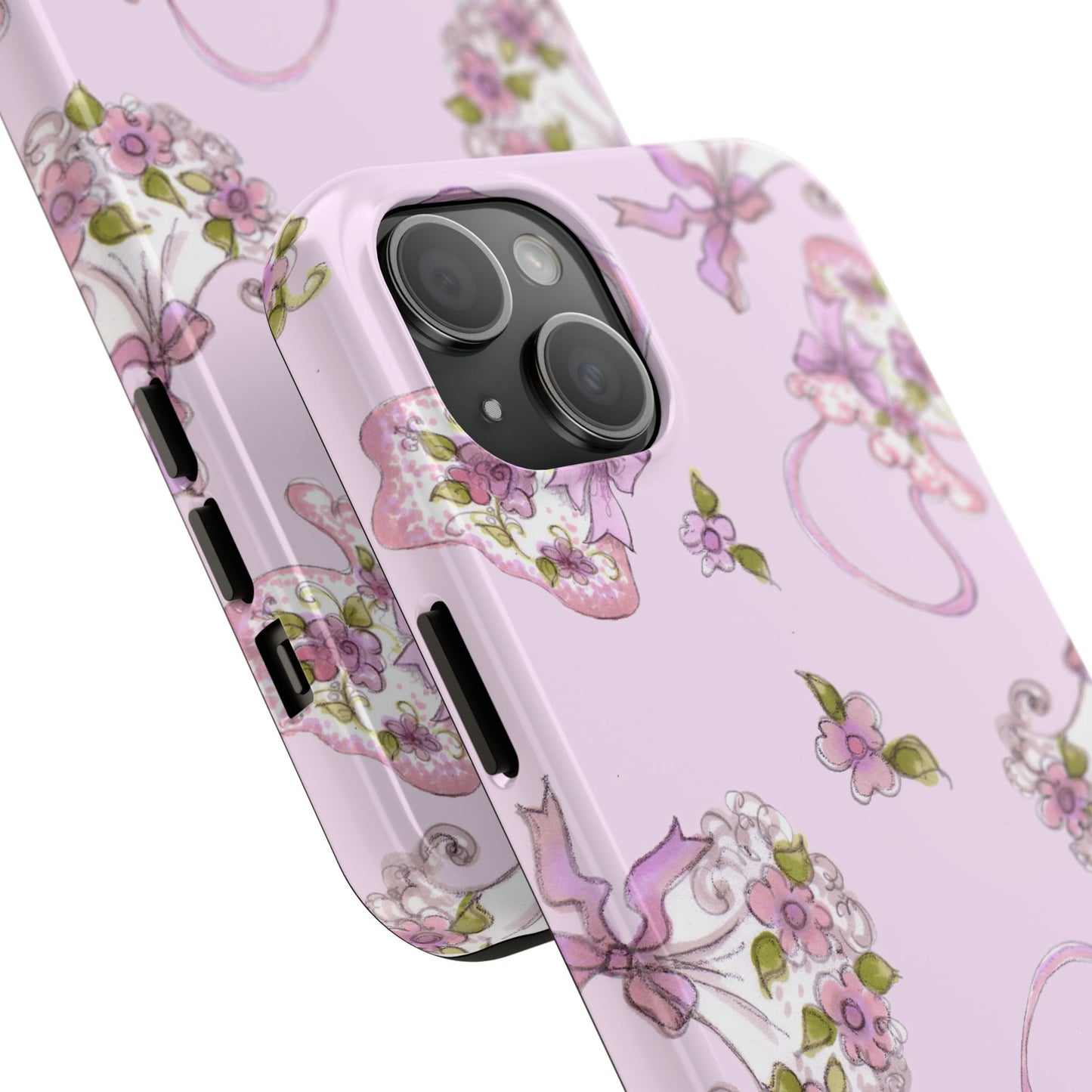 Flower Model Hand Bag Phone Case