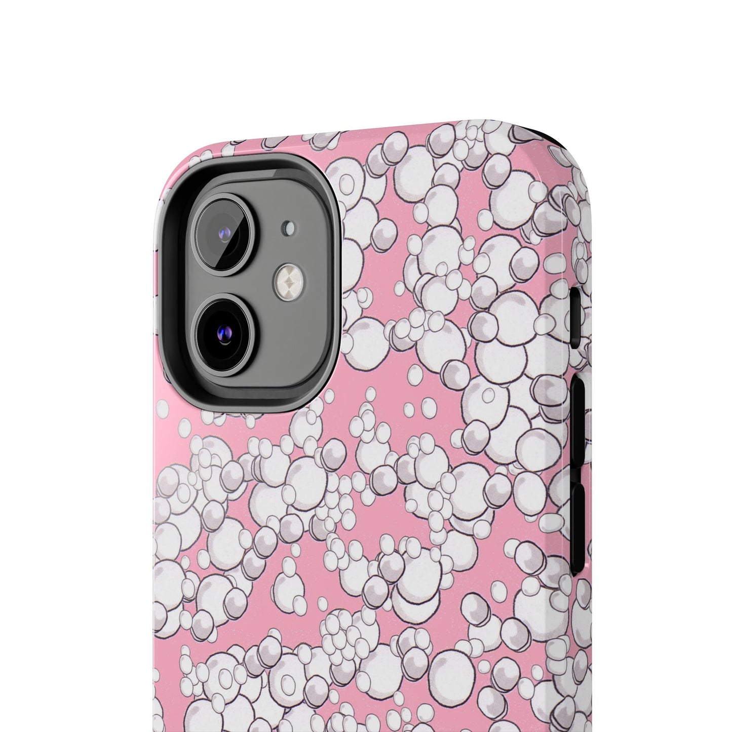 Bubble Dots Pink Phone Case