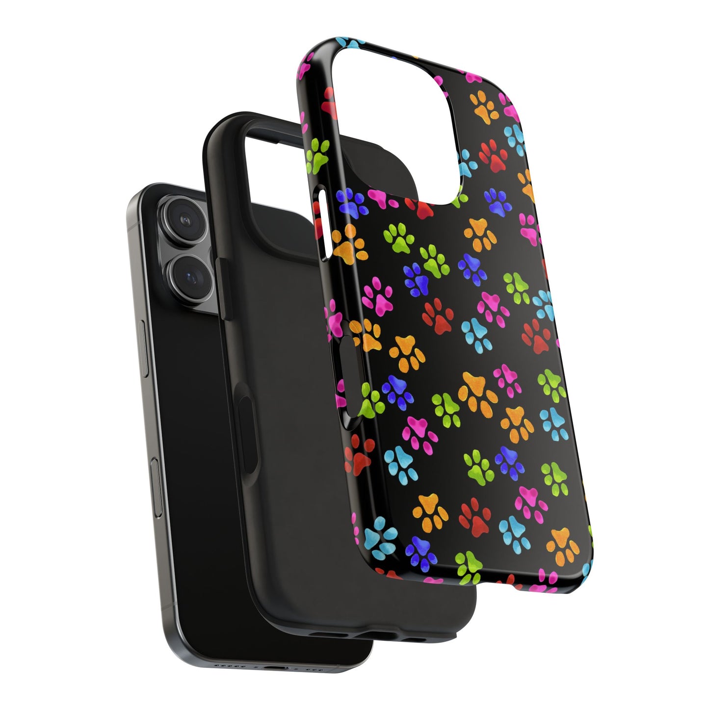 Paws Black Phone Case