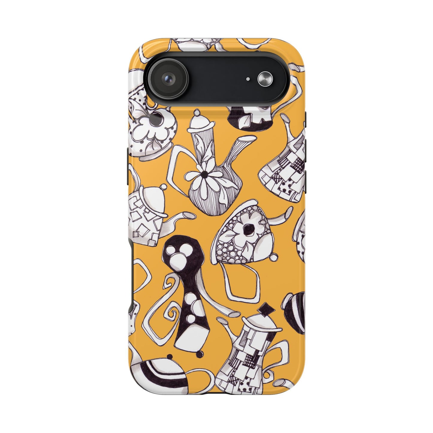 Fancy Pots Yellow Phone Case