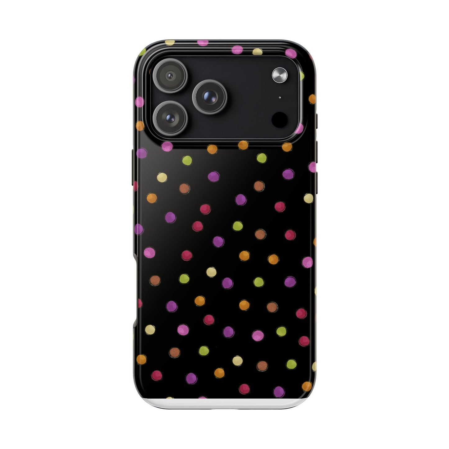 Tea Dot Black Phone Case