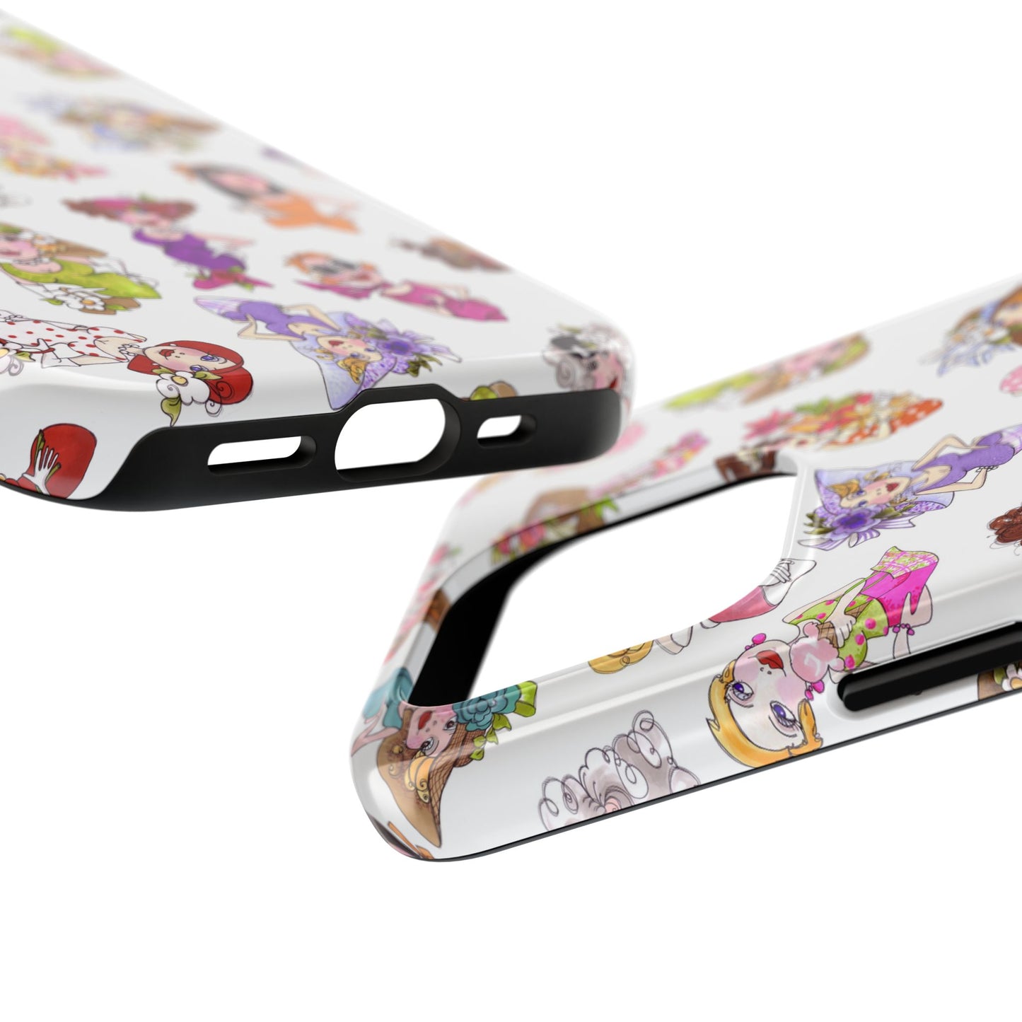 Fast Women Tossed White Phone Case