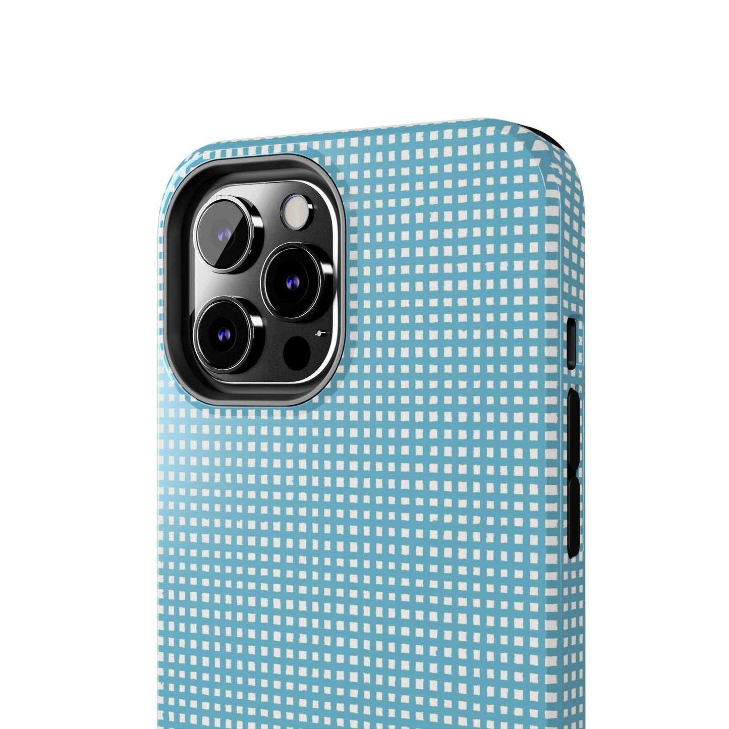 Chipper Check Turquoise Phone Case