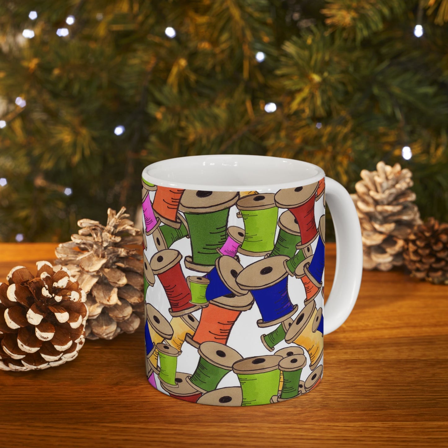 Spoolopoly White Cup