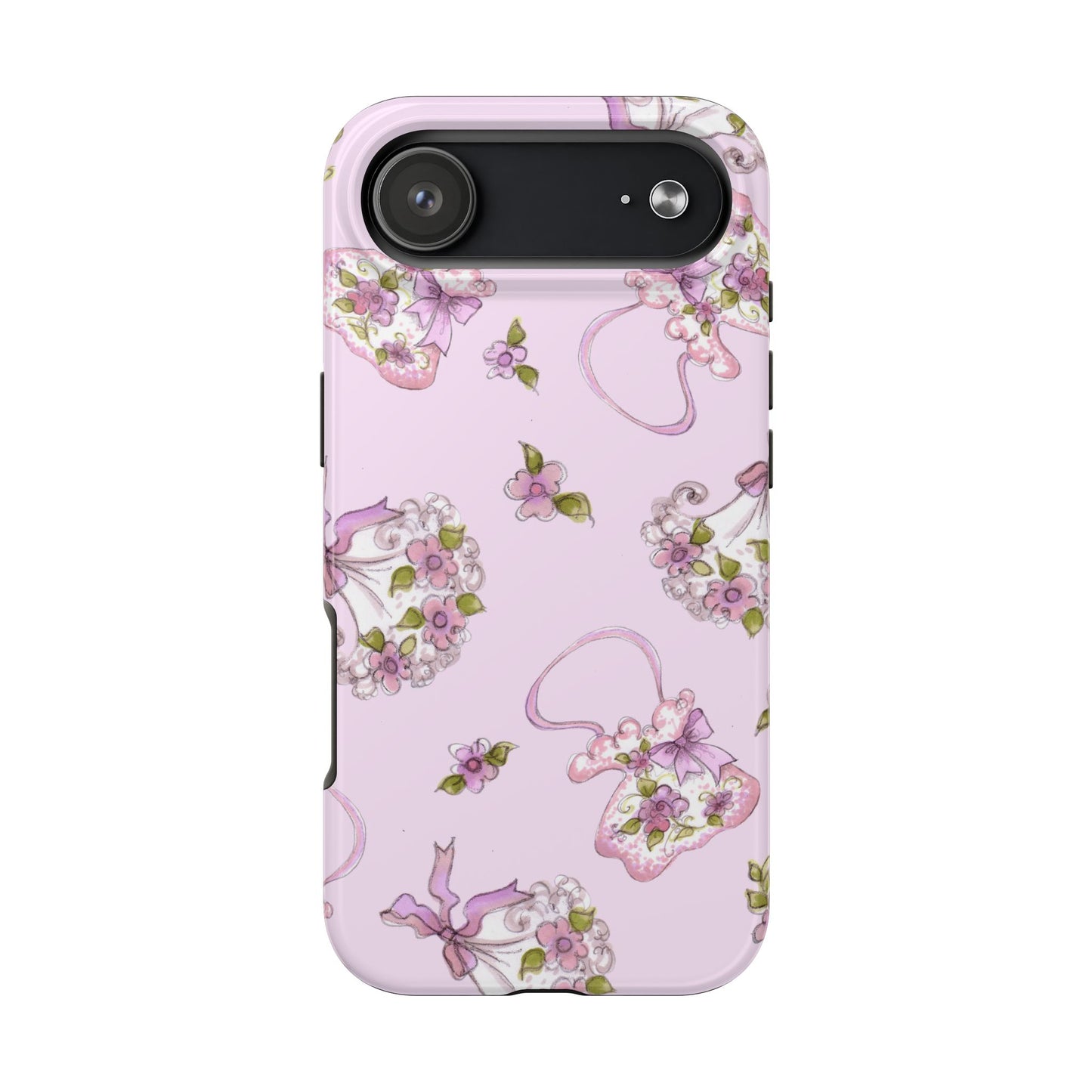Flower Model Hand Bag Phone Case
