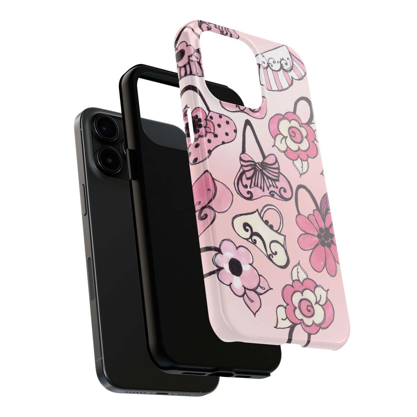 Cat Bags Pink Phone Case
