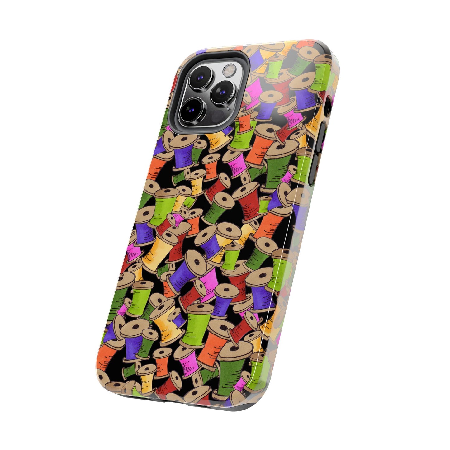 Spoolopoly Black Phone Case
