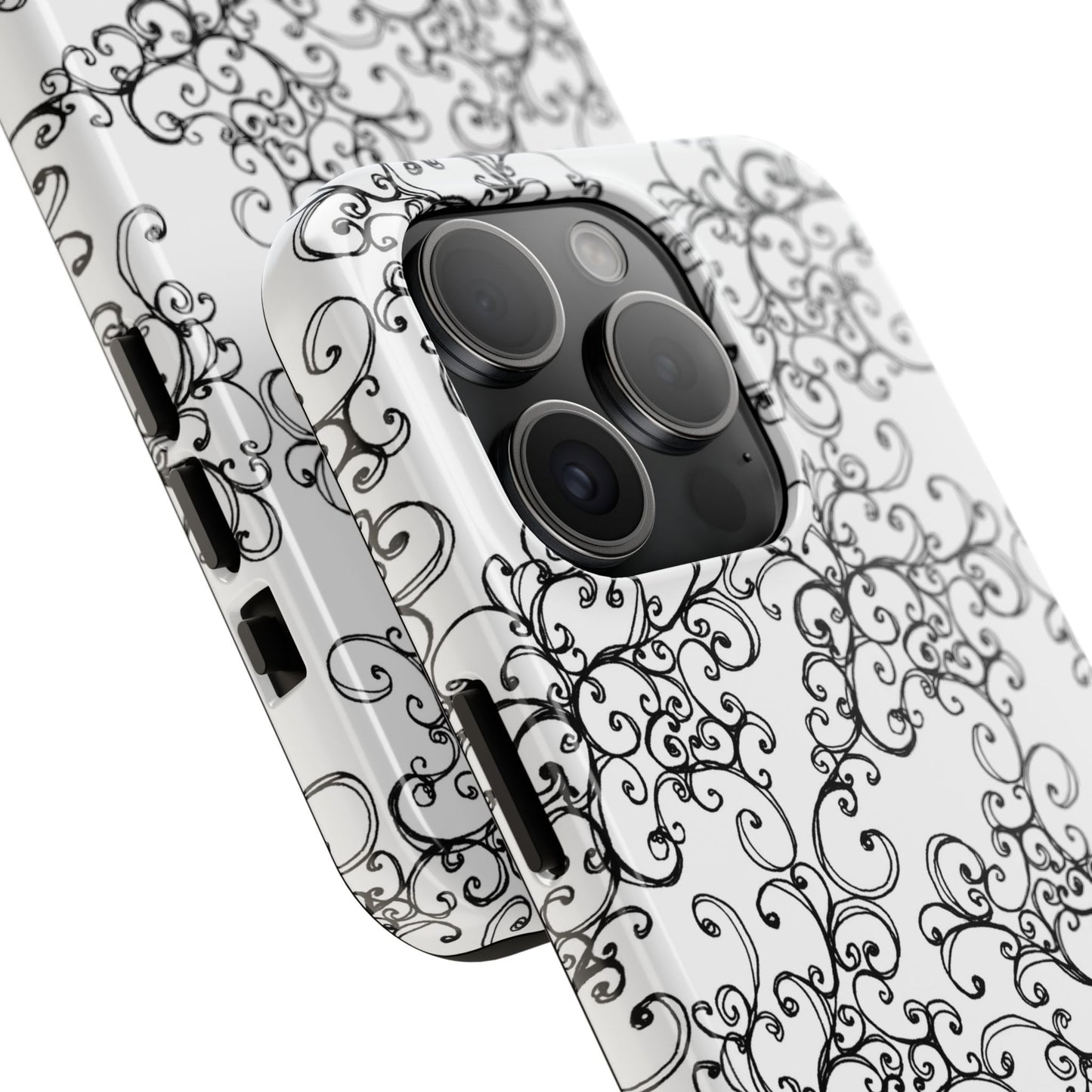 Poodle Scroll Phone Case