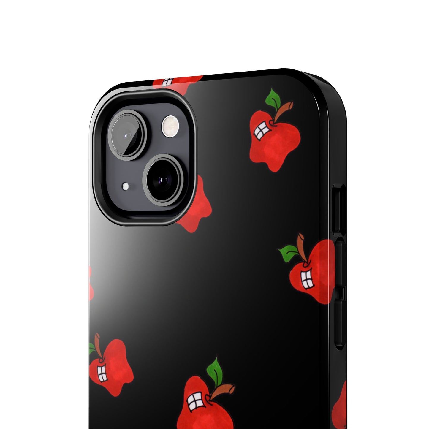 Flying Apples Black Phone Case
