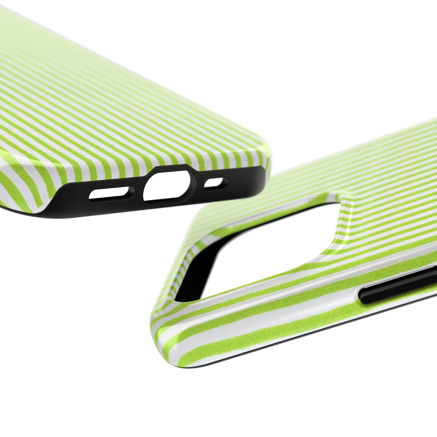 Golf Stripe Lime Phone Case