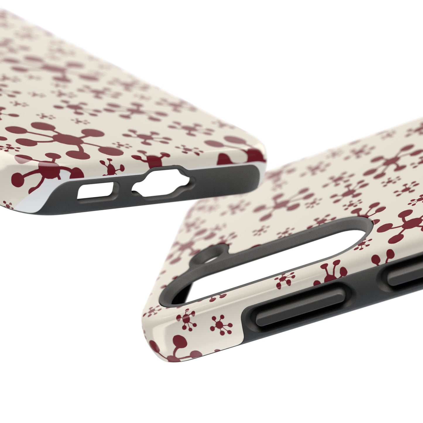 Jacks Ivory / Red Phone Case