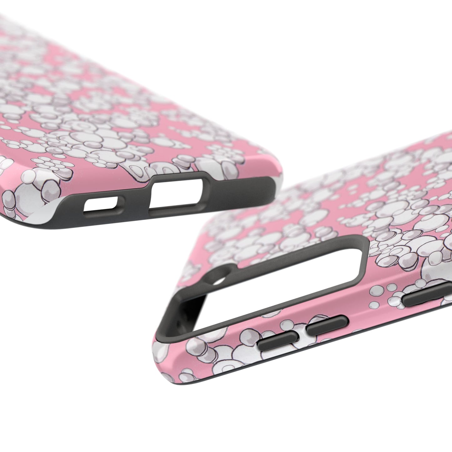 Bubble Dots Pink Phone Case